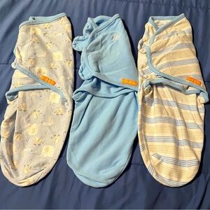 Swaddle Me Baby swaddles size Sm/Med Set of 3